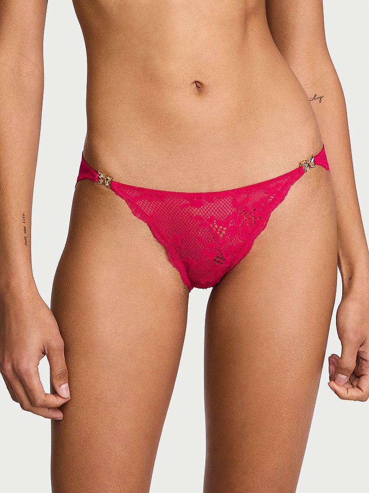 Dream Angels Majtki z koronką i siateczką Twinkle Butterfly Bikini