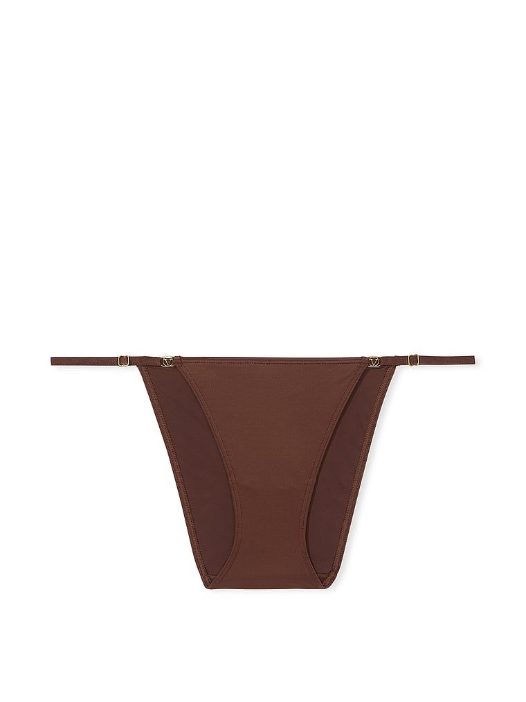 Majtki z regulowanymi paskami Bikini. Produkt ma kolor brązowy i pochodzi z kolekcji Dream Angels. 