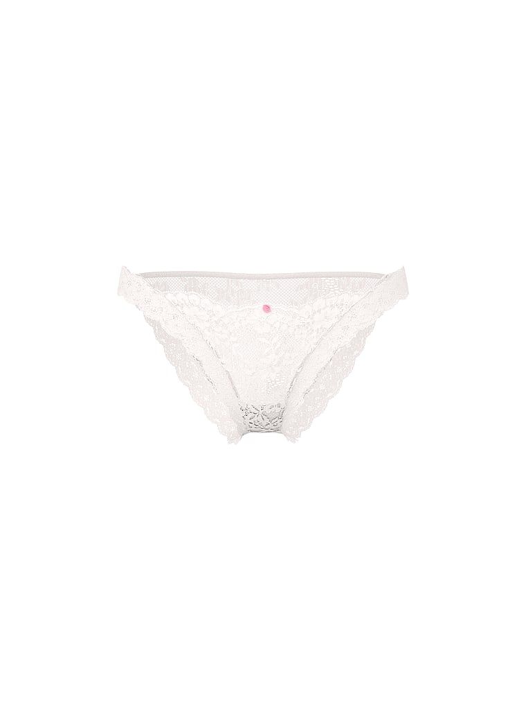 Majtki koronkowe Lace Bikini. Produkt ma kolor biały i pochodzi z kolekcji Dream Angels. 