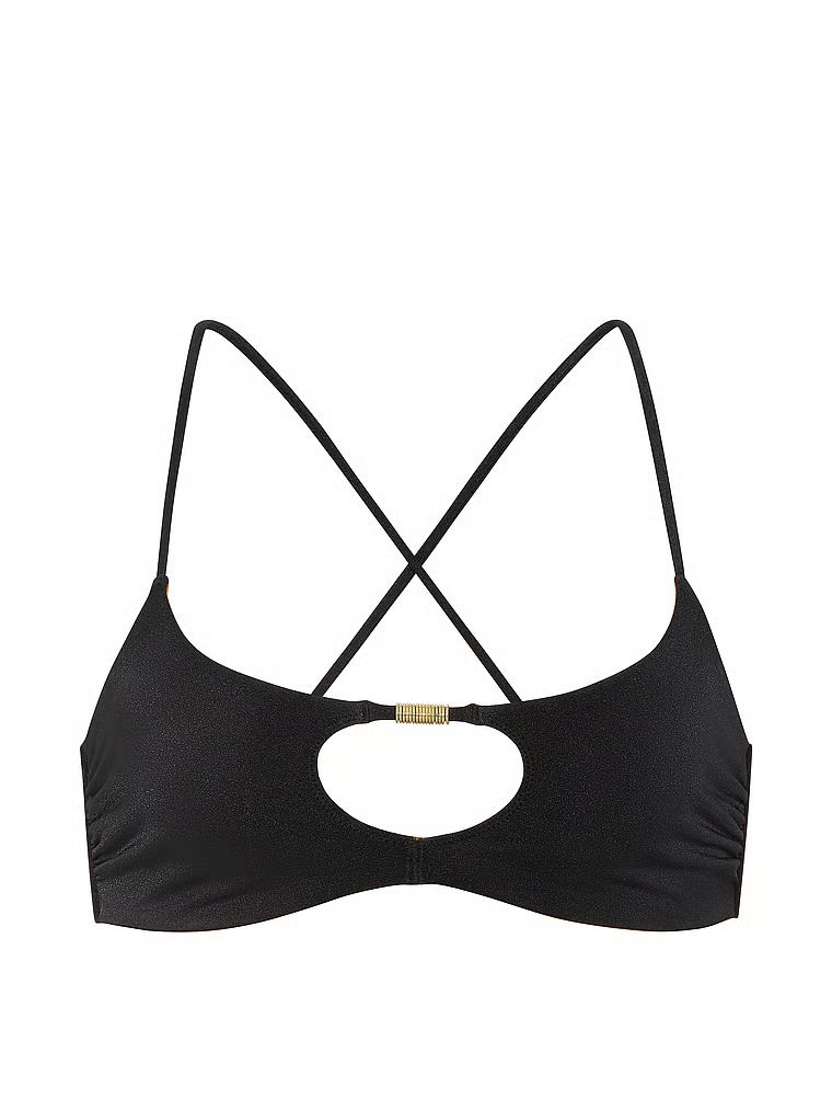 Góra od bikini dwustronna Cut-Out Rings. Produkt ma kolor wielokolorowy i pochodzi z kolekcji Victoria's Secret Swim. 