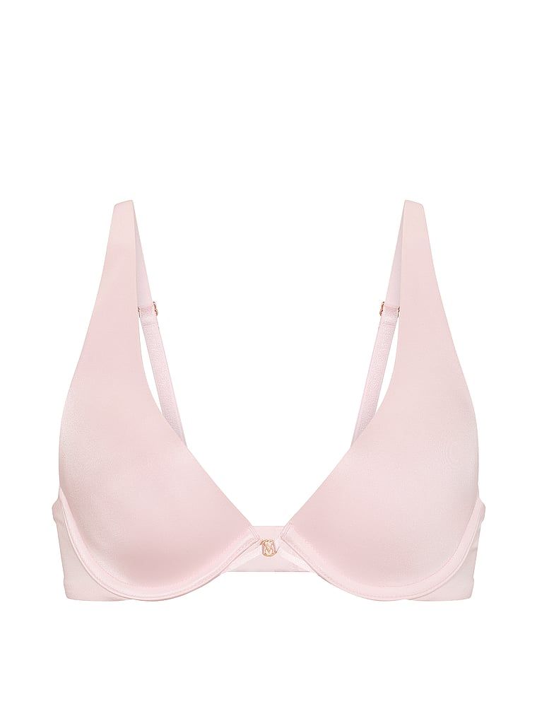 Biustonosz lekko usztywniany Smooth Plunge. Produkt ma kolor różowy i pochodzi z kolekcji Very Sexy. 