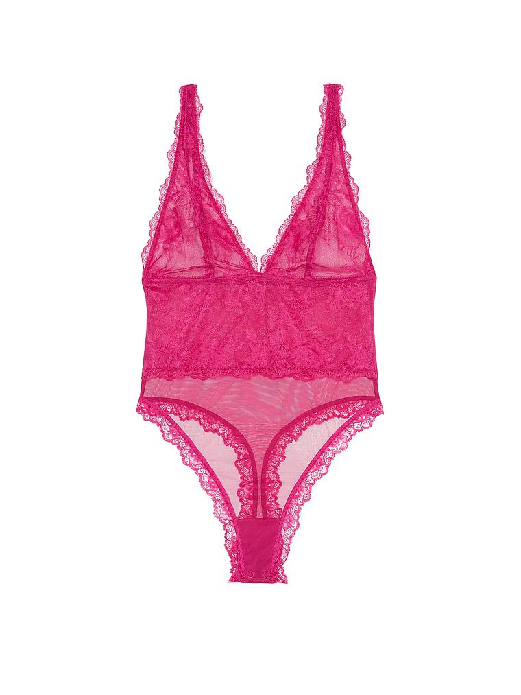 Body z siateczki Sheer Rose. Produkt ma kolor różowy i pochodzi z kolekcji Very Sexy. 