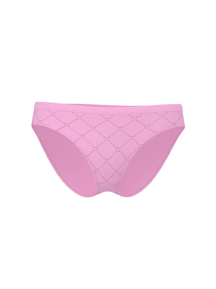 Majtki Seamless Quilted Hearts Bikini. Produkt jest wzorzysty i pochodzi z kolekcji Seamless. 