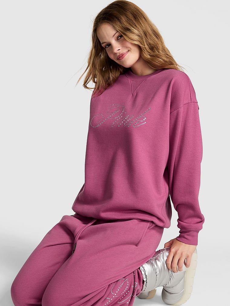 Bluza Ivy Fleece Oversized Crew