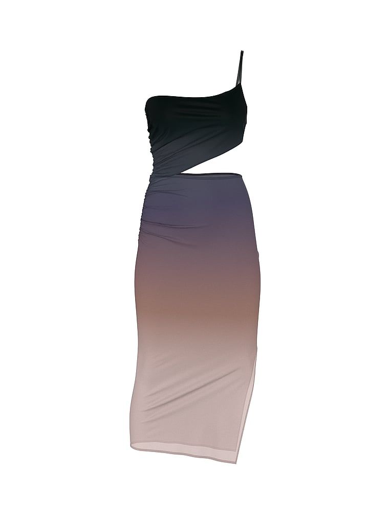 Victoria's Secret Sukienka na jedno ramię na plażę Siren Sunset Ombre