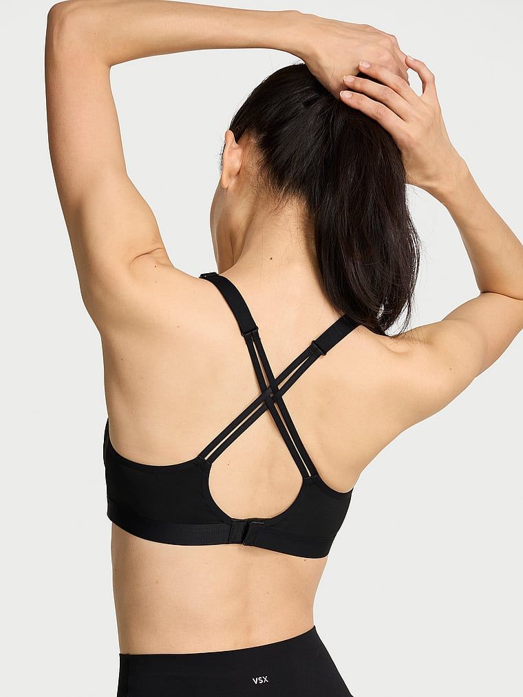 Biustonosz sportowy VSX Angel Elevate. Produkt ma kolor czarny i pochodzi z kolekcji VSX. 