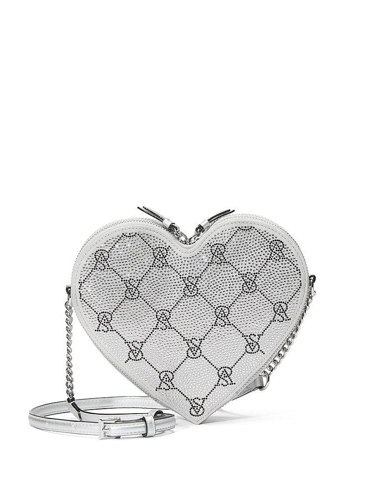 Silver Torebka crossbody w kształcie serca