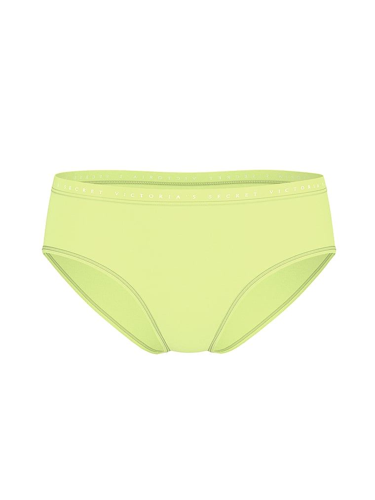 Majtki bawełniane Hiphugger. Produkt ma kolor zielony i pochodzi z kolekcji Victoria's Secret. 