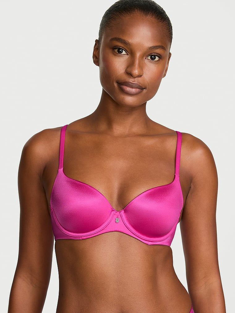 Body by Victoria Biustonosz lekko usztywniany z połyskiem High-Shine Demi