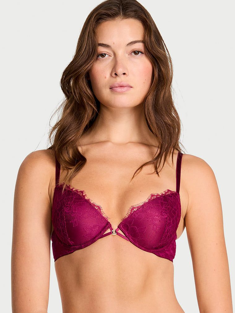 Very Sexy Biustonosz lekko usztywniany koronkowy Rose Lace Demi