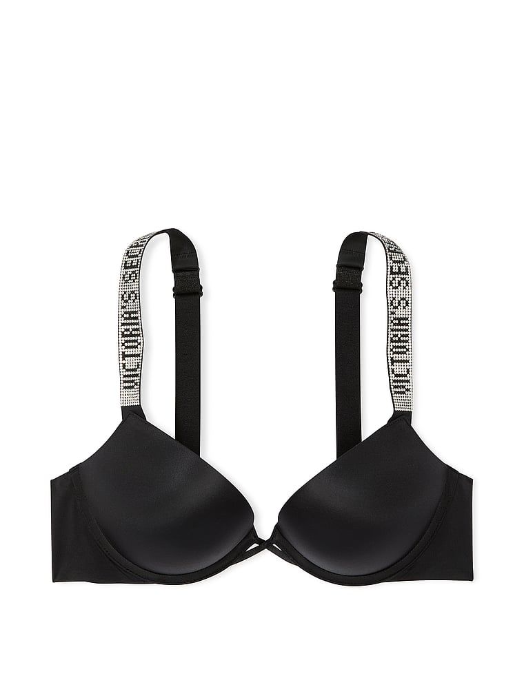 Very Sexy Biustonosz push-up powiększający o 2 rozmiary Bombshell Shine Strap