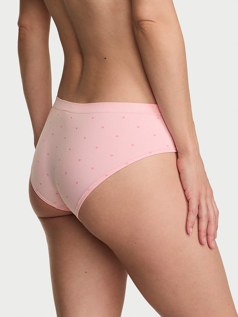 Majtki bezszwowe Seamless Hiphugger. Produkt jest wzorzysty i pochodzi z kolekcji Seamless. 