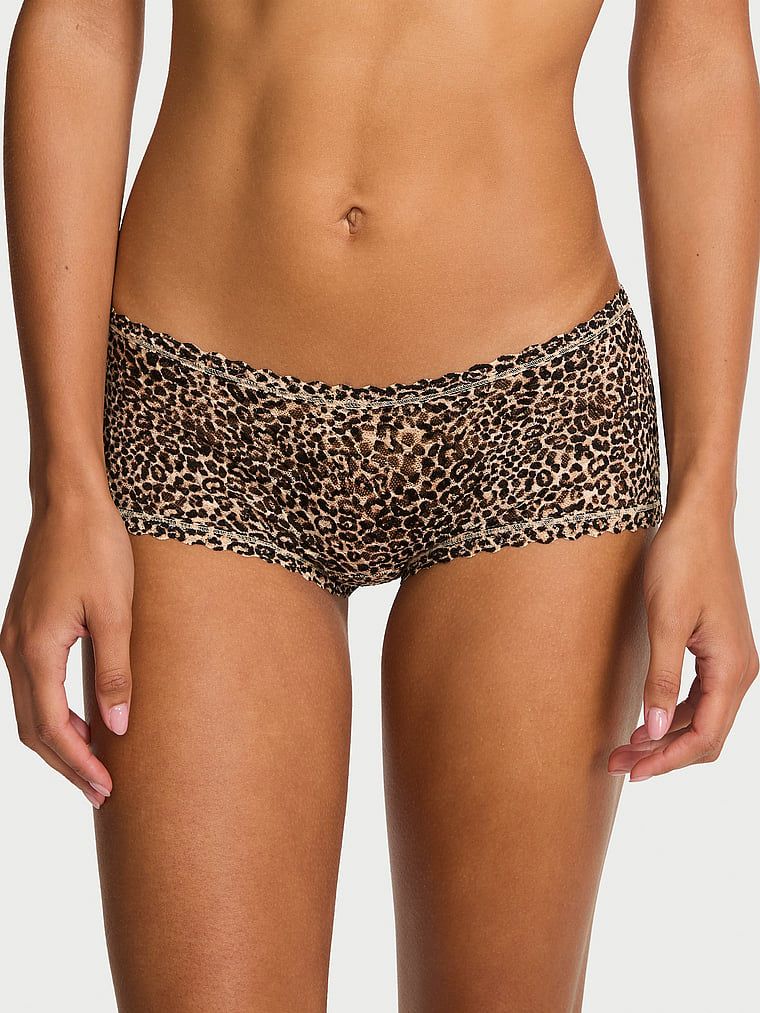 Lacie Majtki koronkowe szorty z niskim stanem Boyshort