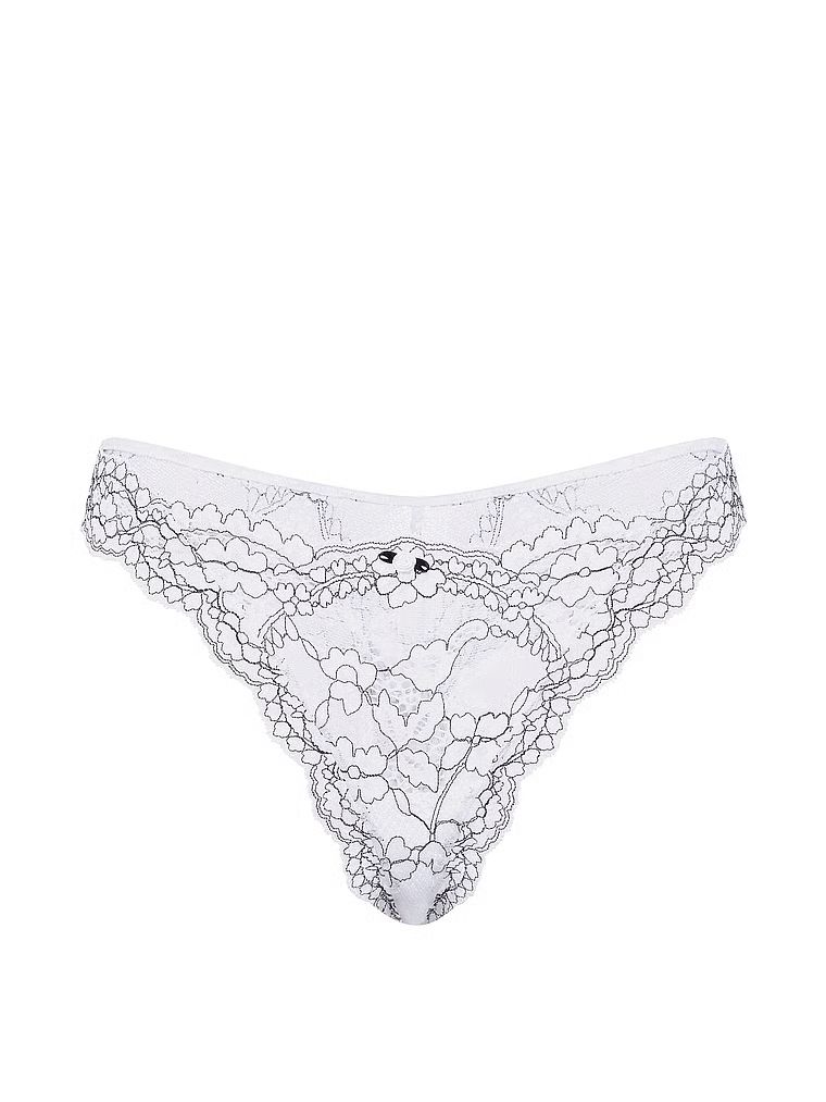 Stringi koronkowe Lace. Produkt ma kolor wielokolorowy i pochodzi z kolekcji Dream Angels. 