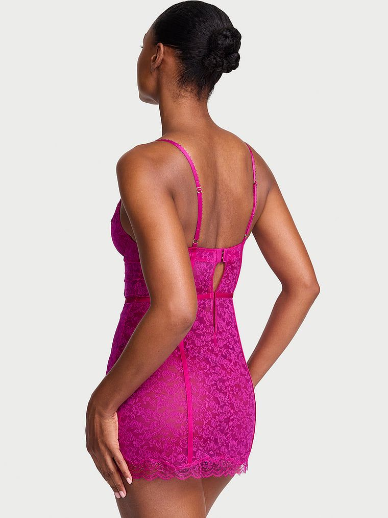 Victoria's Secret Koszulka nocna koronkowa Tease