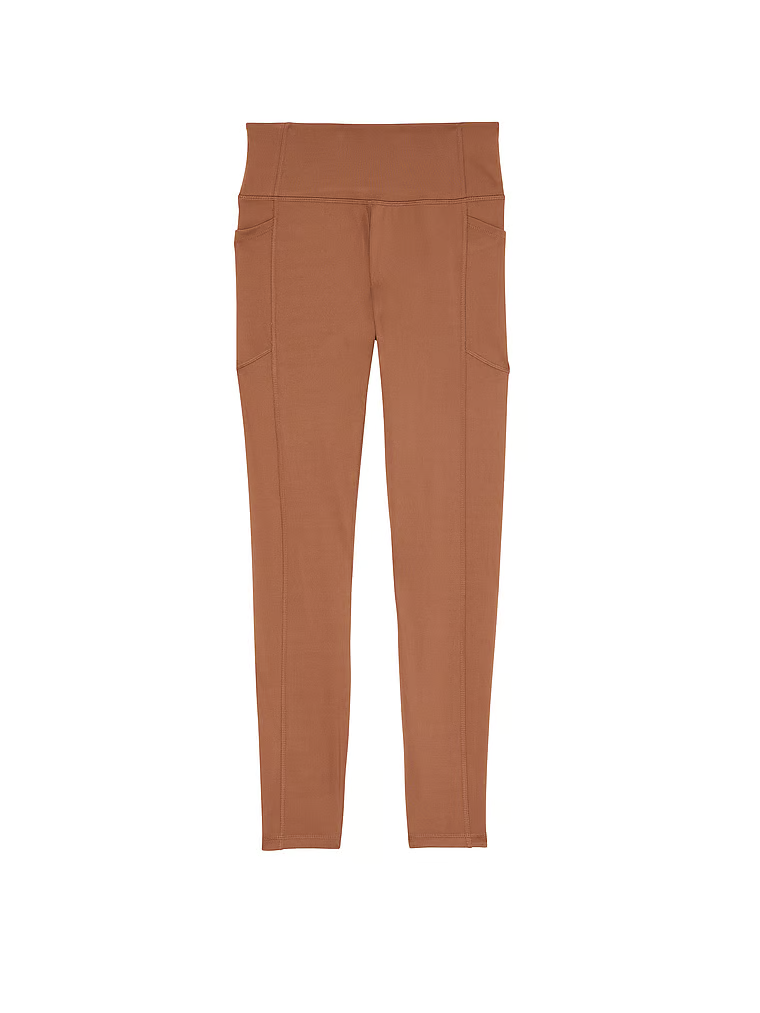 Legginsy z kieszeniami Essential Pocket. Produkt ma kolor brązowy i pochodzi z kolekcji VSX. 
