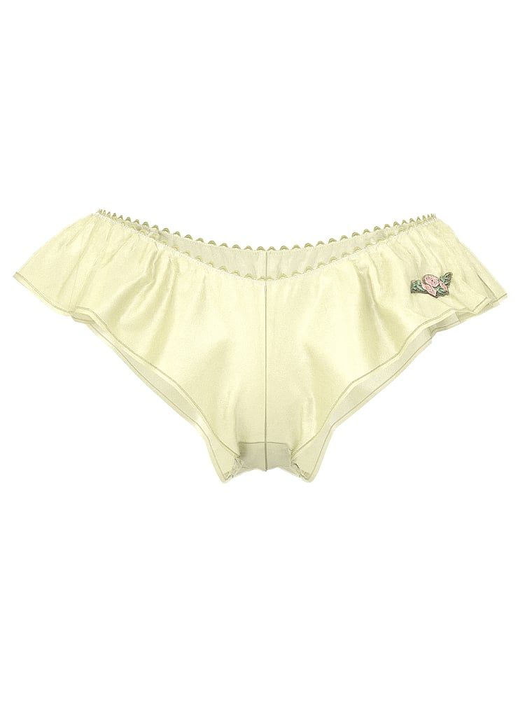 Majtki z falbankami Sweet Melody Flutter Brazilian. Produkt ma kolor żółty i pochodzi z kolekcji Dream Angels. 