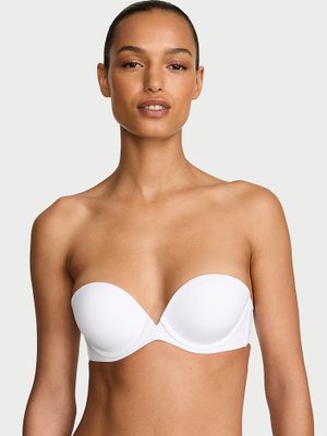 Invisible by Victoria's Secret Biustonosz push-up bez ramiączek Strapless