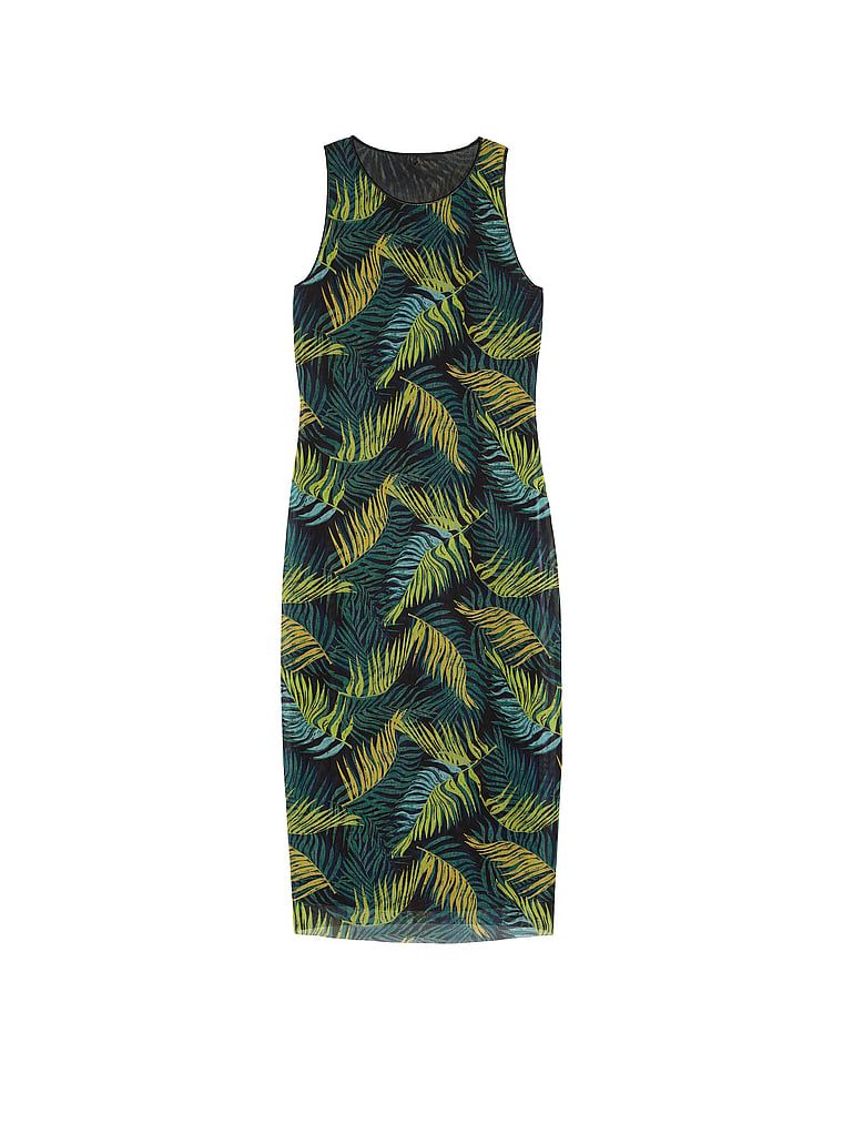 Sukienka na plażę Beachwear. Produkt jest wzorzysty i pochodzi z kolekcji Victoria's Secret Swim. 