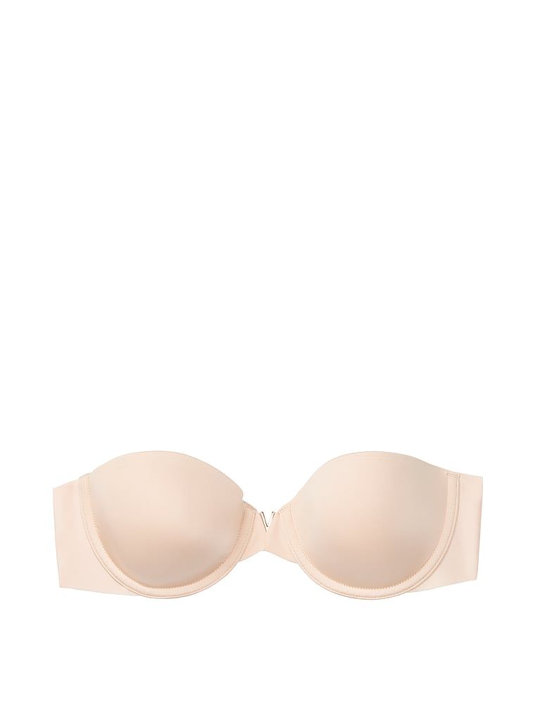 Victoria's Secret Bare Biustonosz lekko usztywniany bez ramiączek Strapless