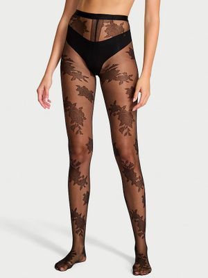 Very Sexy Rajstopy z motywem róż Very Sexy Rose