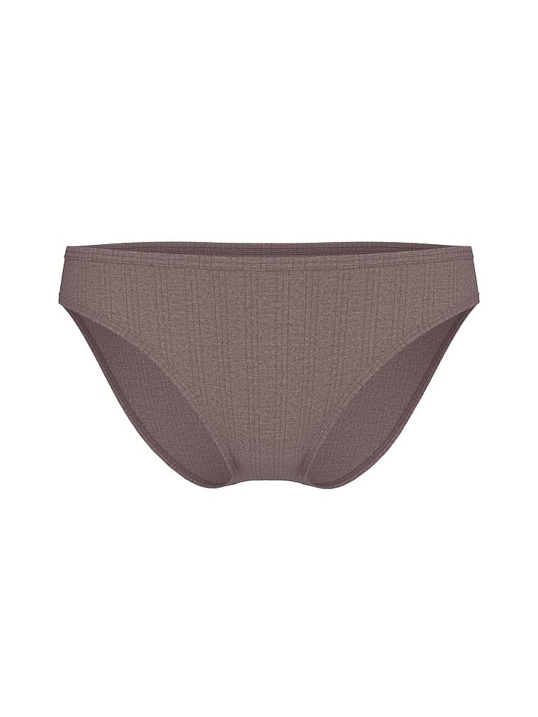 Majtki z modalu Ultra-Fine Bikini. Produkt ma kolor brązowy i pochodzi z kolekcji Victoria's Secret. 