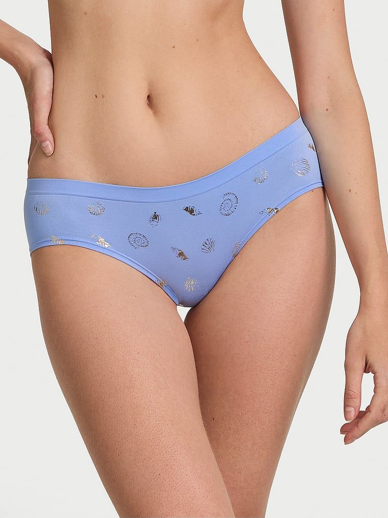 Majtki bezszwowe Seamless Hiphugger. Produkt jest wzorzysty i pochodzi z kolekcji Seamless. 