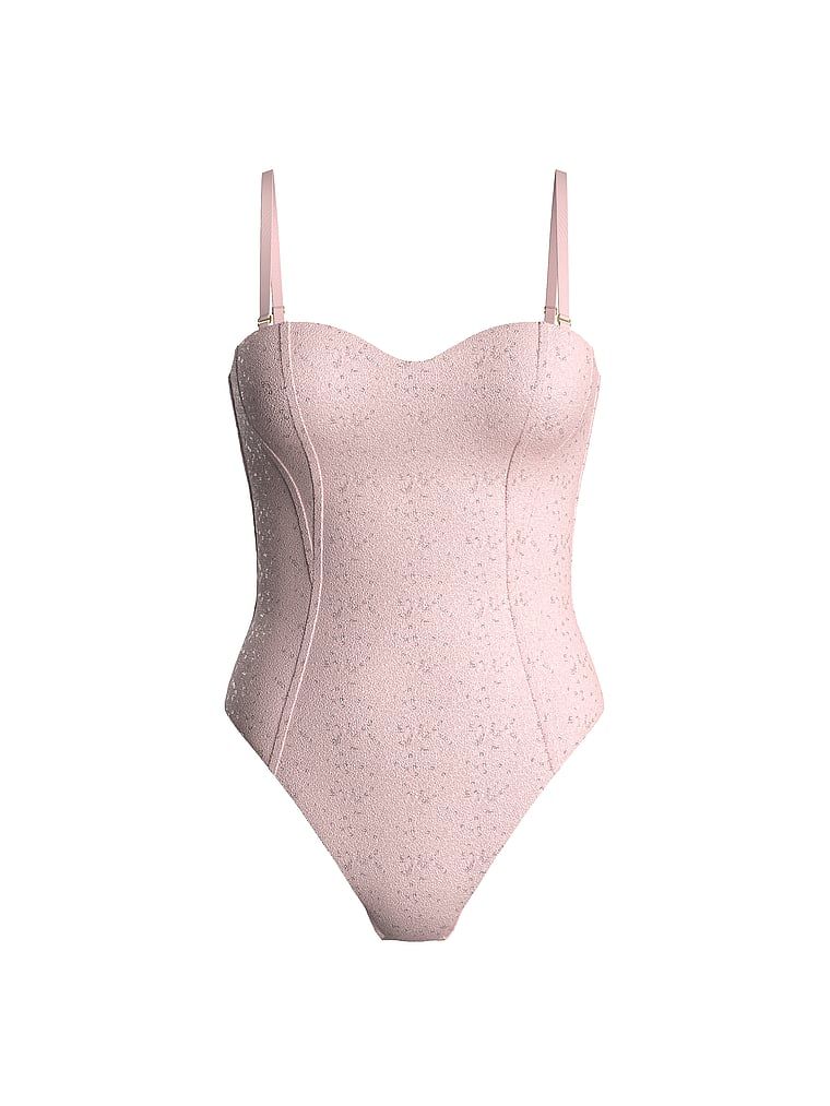 Dream Angels Body z cekinami z odpinanymi ramiączkami Bodysuit