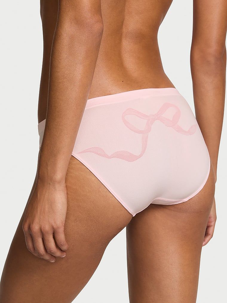 Seamless Majtki z kokardką z tyłu Seamless Bow Bikini