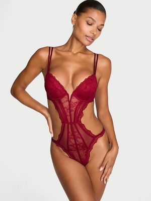 Very Sexy Body koronkowe z wypełnieniem push-up