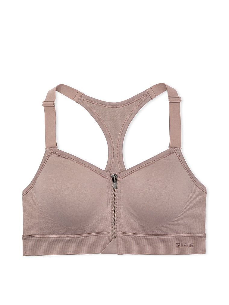 Biustonosz sportowy bezszwowy z wysokim wsparciem