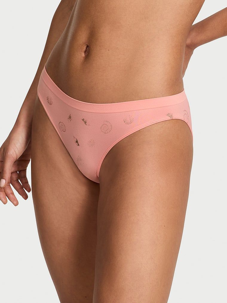 Majtki bezszwowe Seamless Bikini. Produkt jest wzorzysty i pochodzi z kolekcji Seamless. 