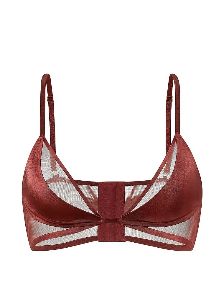 Biustonosz nieusztywniany braletka Sheer Reveal. Produkt jest wzorzysty i pochodzi z kolekcji Very Sexy. 