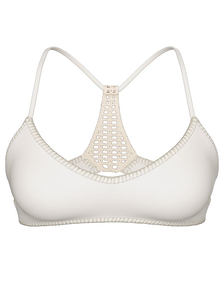 Góra od bikini Archives Crochet Scuba Bralette. Produkt ma kolor biały i pochodzi z kolekcji Victoria's Secret Swim. 