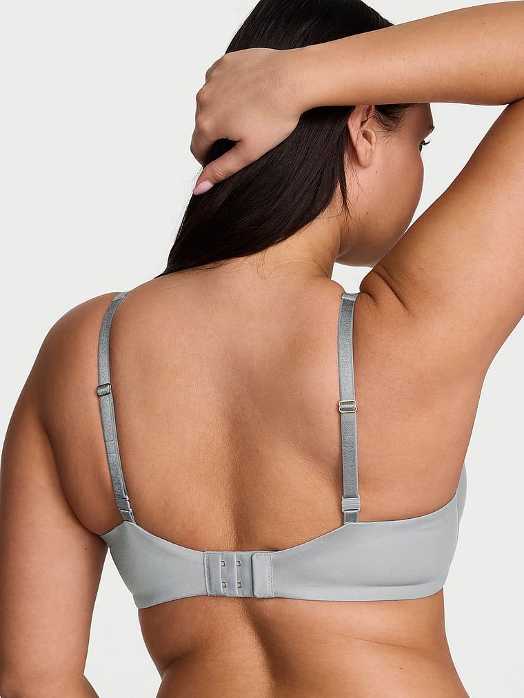 Biustonosz lekko usztywniany Smooth Plunge. Produkt ma kolor szary i pochodzi z kolekcji Very Sexy. 