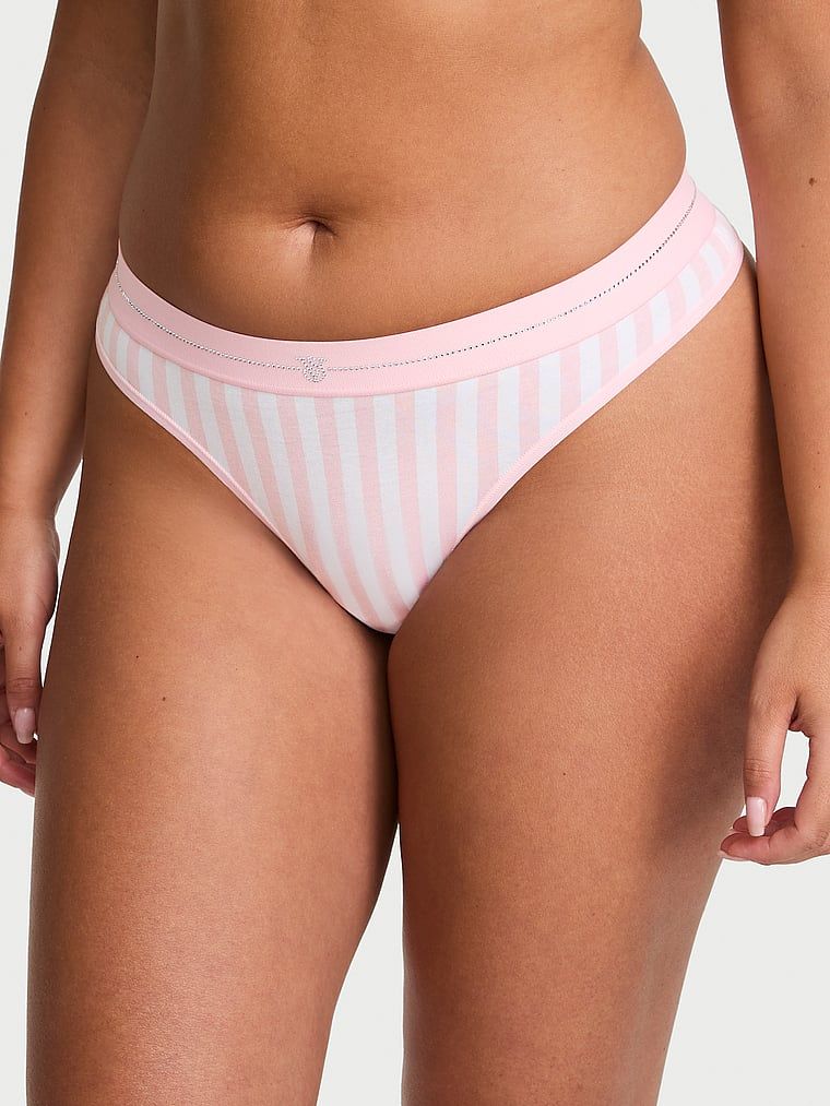 Cotton Stringi bawełniane Shine Logo
