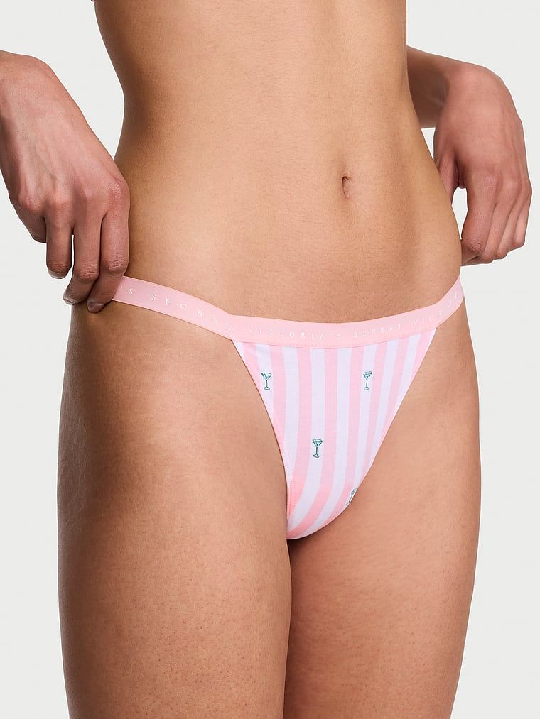 Victoria's Secret Stringi bawełniane Stretch Cotton
