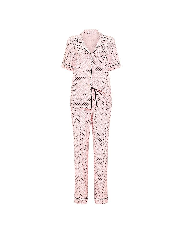 Piżama z modalu z krótkimi rękawami i długimi spodniami SoSoft. Produkt ma kolor wzorzysty i pochodzi z kolekcji Victoria's Secret. 