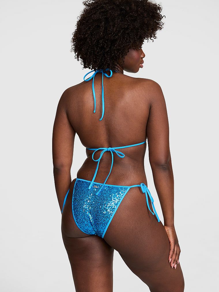 Dół bikini cheeky wiązany po bokach