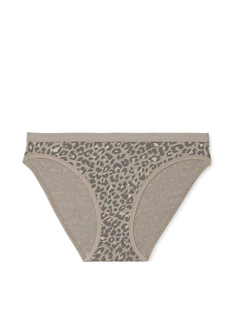 Majtki bawełniane Bikini. Produkt jest wzorzysty i pochodzi z kolekcji Victoria's Secret. 