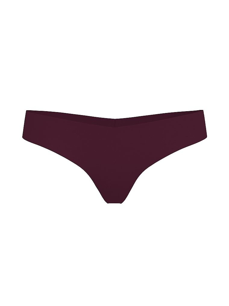 Stringi bezszwowe No-Show. Produkt ma kolor purpurowy i pochodzi z kolekcji No-Show. 