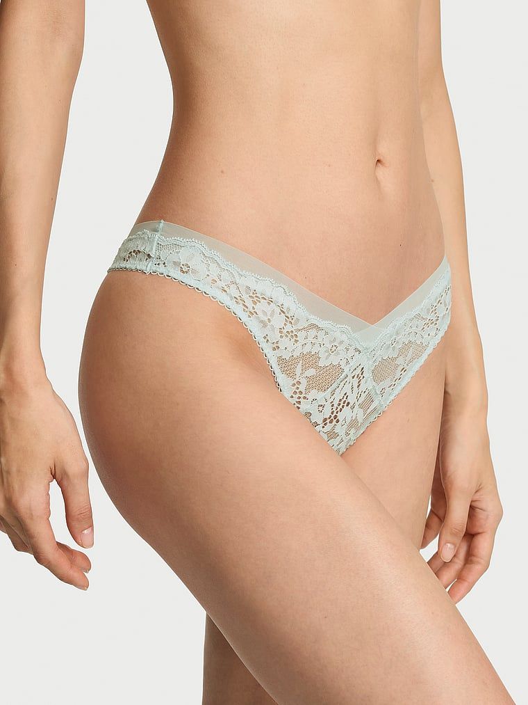 Dream Angels Stringi koronkowe Lace and Mesh