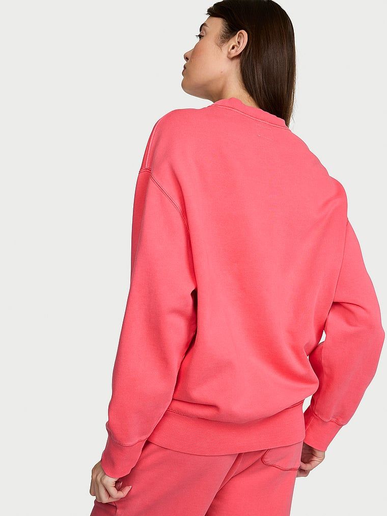Bluza bawełniana Effortless Fleece. Produkt ma kolor różowy i pochodzi z kolekcji Angel Essentials. 