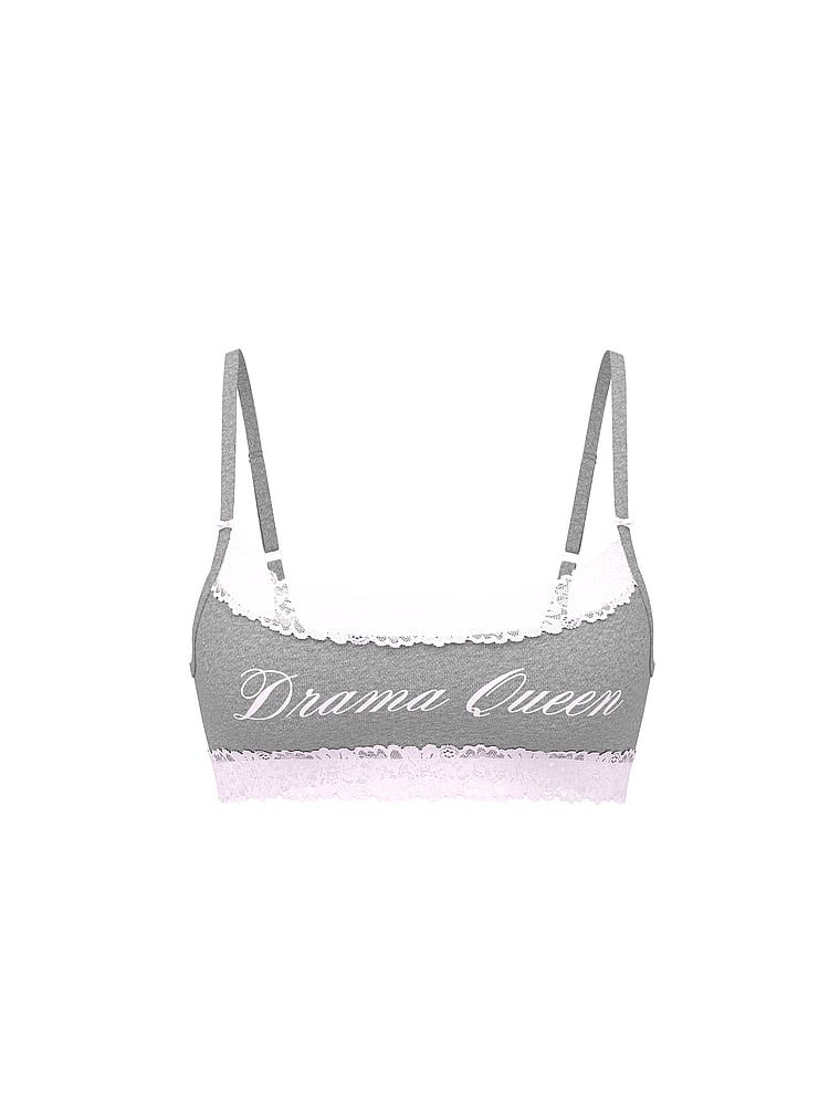 Bawełniany biustonosz bralette z dekoltem w łódkę