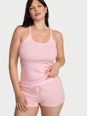 Victoria's Secret Top bawełniany do spania Mix & Match