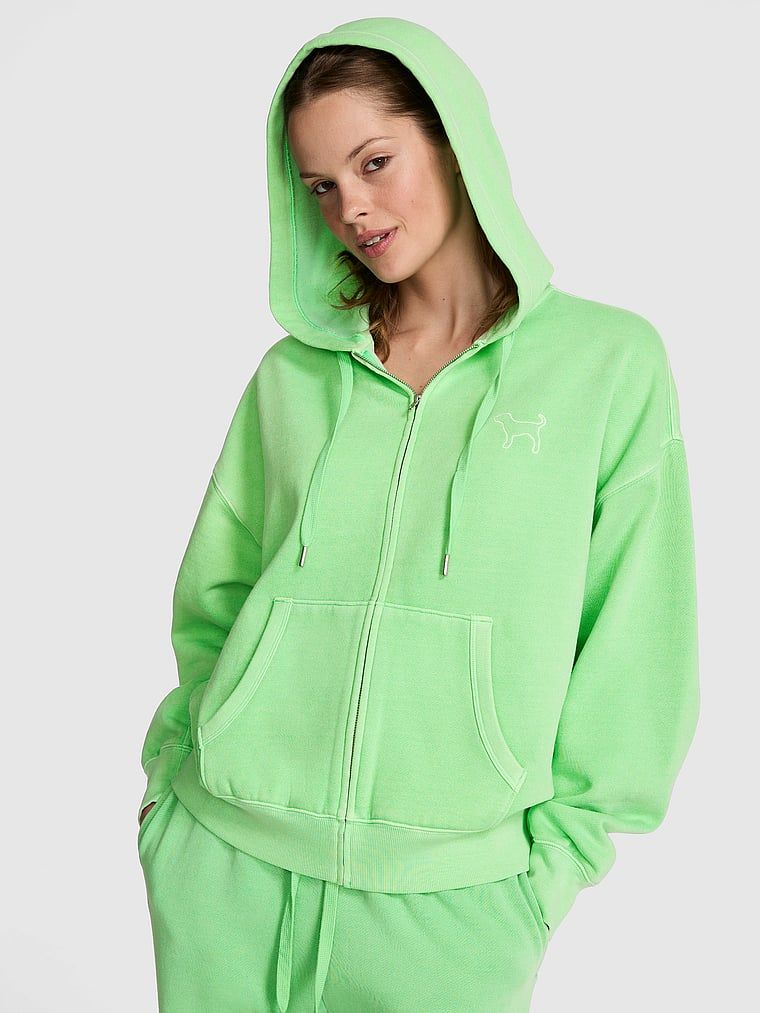 Rozpinana bluza z kapturem Campus Fleece