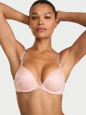 Very Sexy Biustonosz push-up Shine Strap Dot