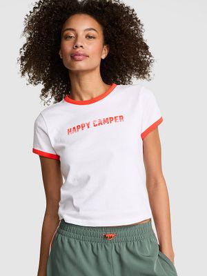 Bawełniany t-shirt retro