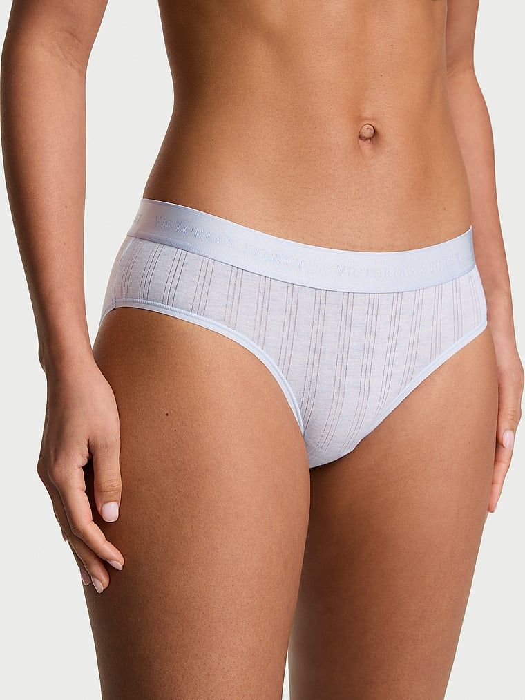 Cotton Majtki z modalu Ultra-Fine Logo Hiphugger