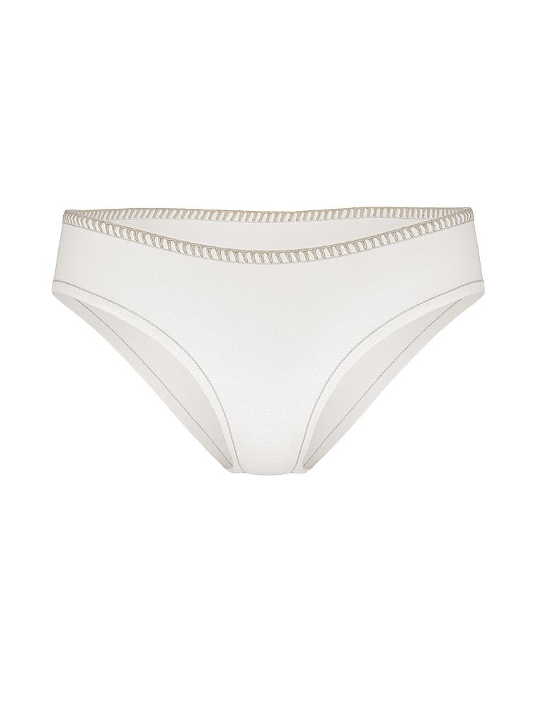 Dół od bikini Archives Crochet Scuba. Produkt ma kolor biały i pochodzi z kolekcji Victoria's Secret Swim. 